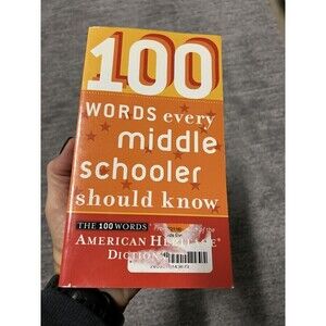 Book: 100 Words Every Middle Schooler Should Know